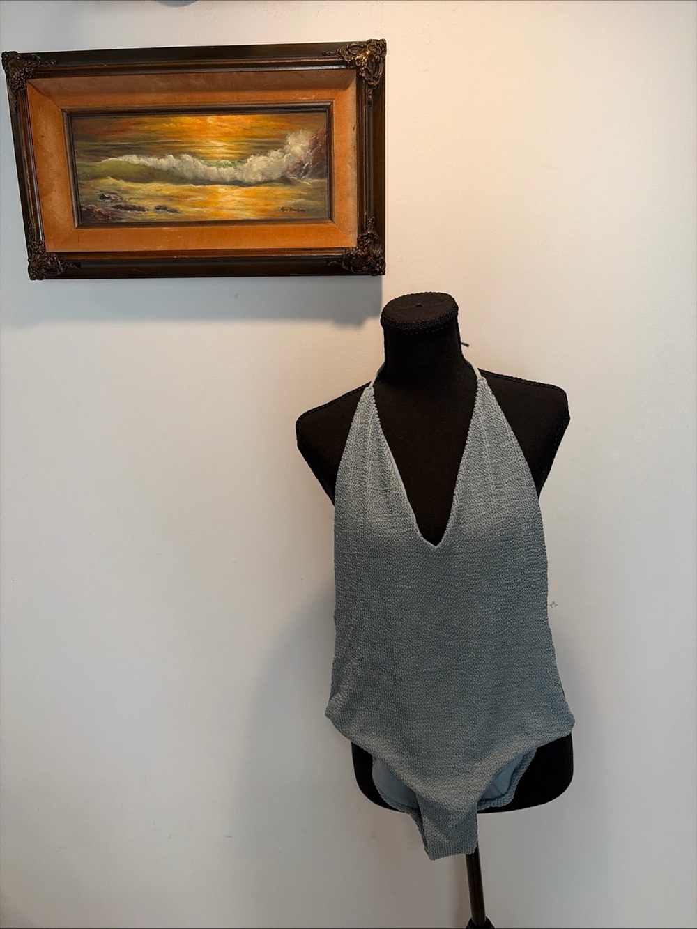 NWOT Onia one piece swimsuit Textured Medium